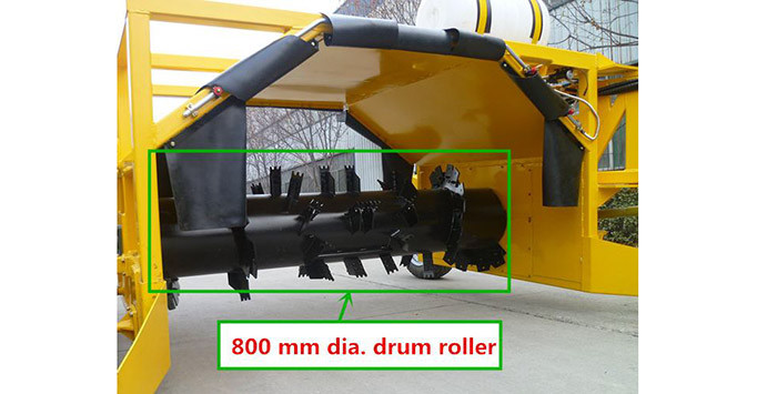 800mm dia drumroller